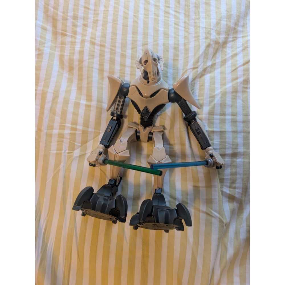 Star Wars Clone Wars General Grievous 11" Action Figure 2009 Hasbro C-015D Sound